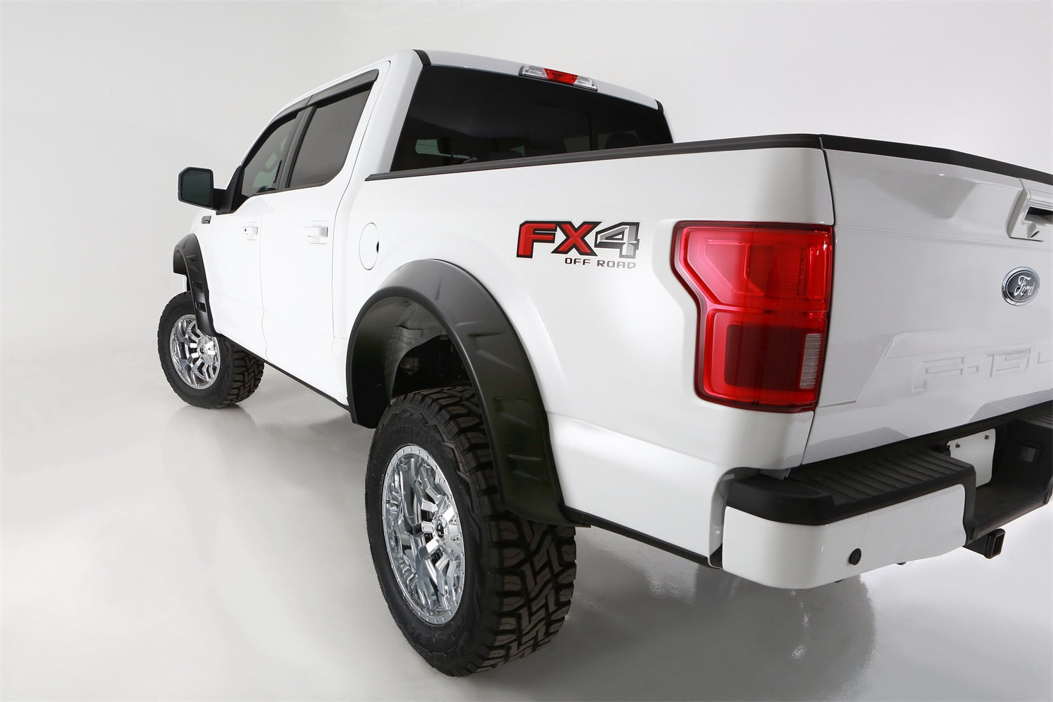 Bushwacker 20958-02 DRT Style Fender Flares - Front and Rear for 2018-2020 Ford F-150