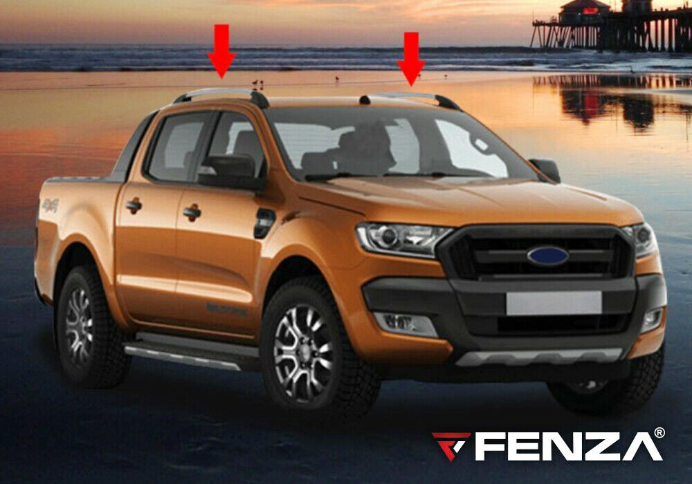 Roof Bars Factory Style Fits 2012-2021 Ford Ranger (Export Model)