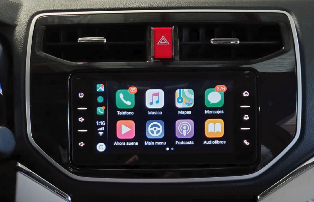 Car Radio Multimedia (BT,USB,Android Auto,Carplay) Fits 20+ Toyota Rush